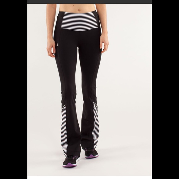 🖤Lululemon Run:Ice QueenPant-Mini Stripe🖤 - Picture 3 of 11